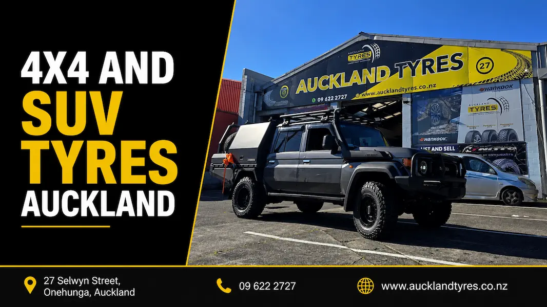 4x4 and SUV tyre fitting service at Auckland Tyres Onehunga