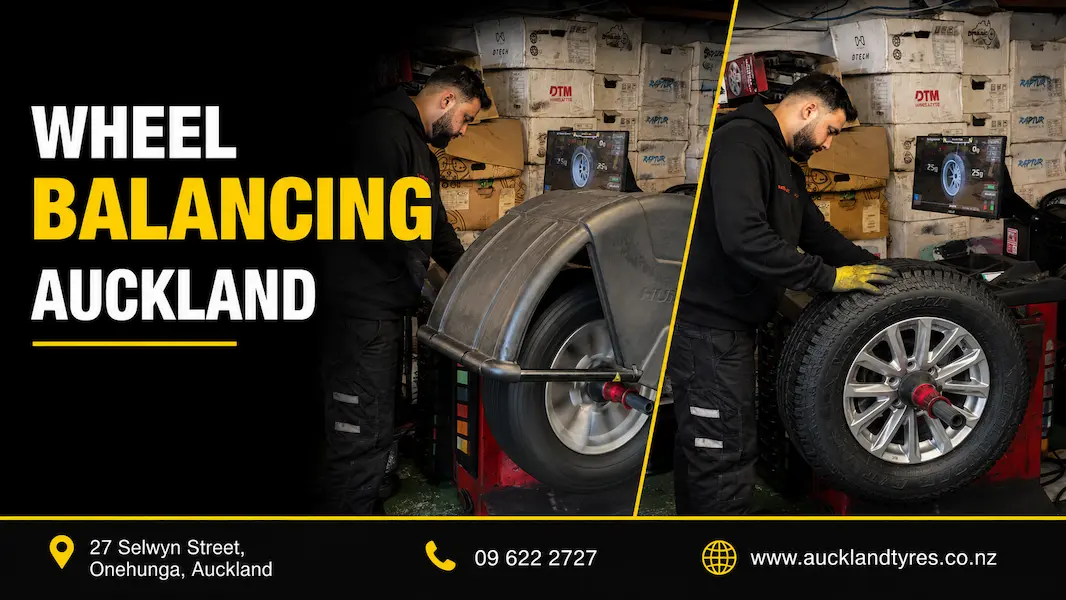 Wheel balancing service at Auckland Tyres Onehunga