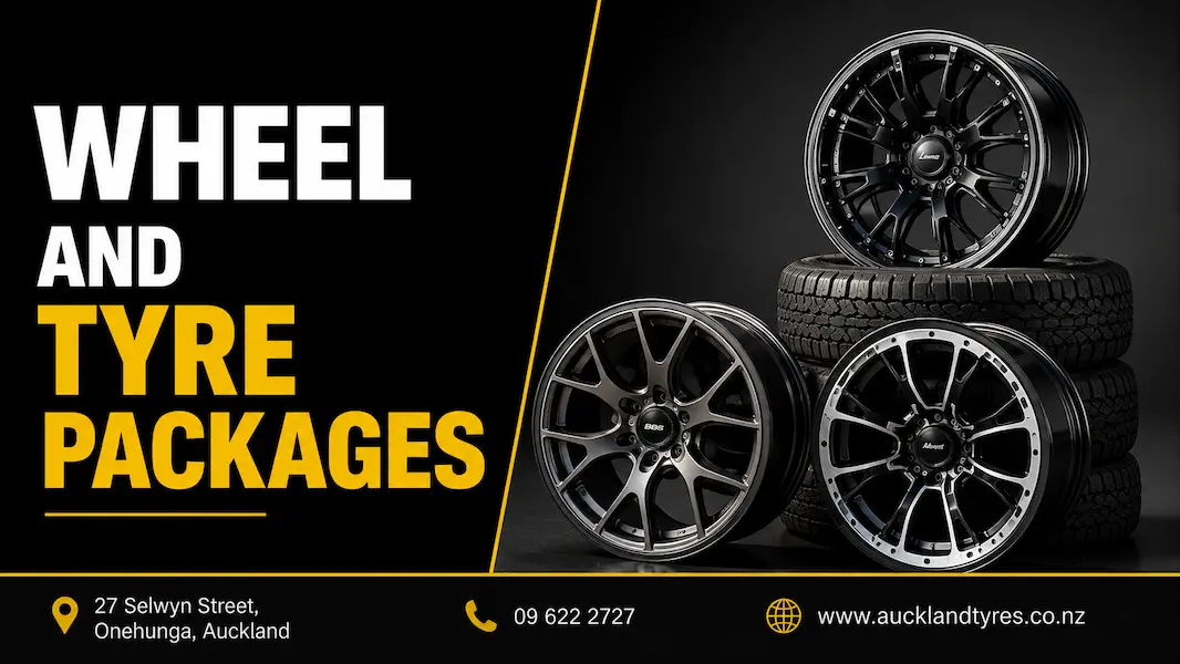 Wheel and tyre packages at Auckland Tyres Onehunga